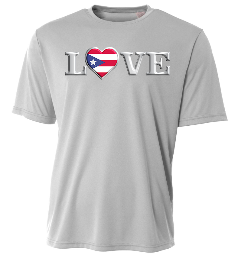 Camiseta Amor Puerto Rico 3D
