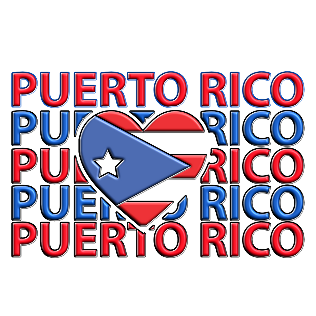 Mi Corazón Puerto Rico 3D