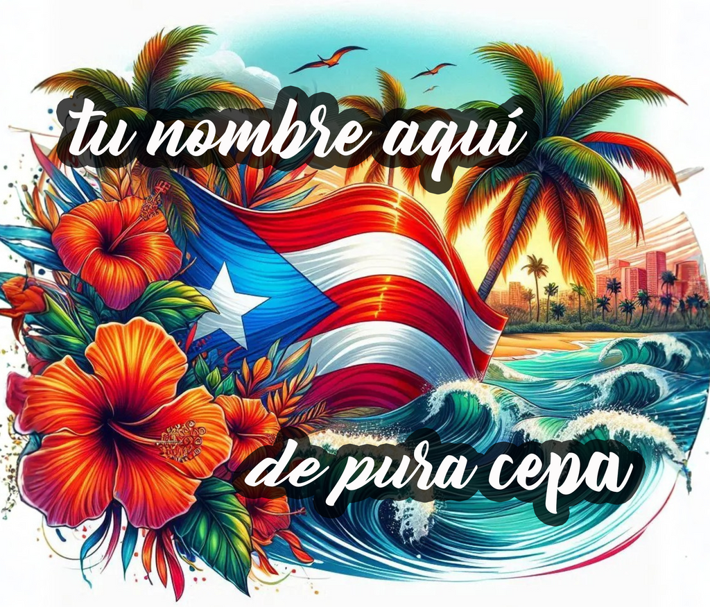 Puerto Rico Sports Water Bottle - Nine Styles