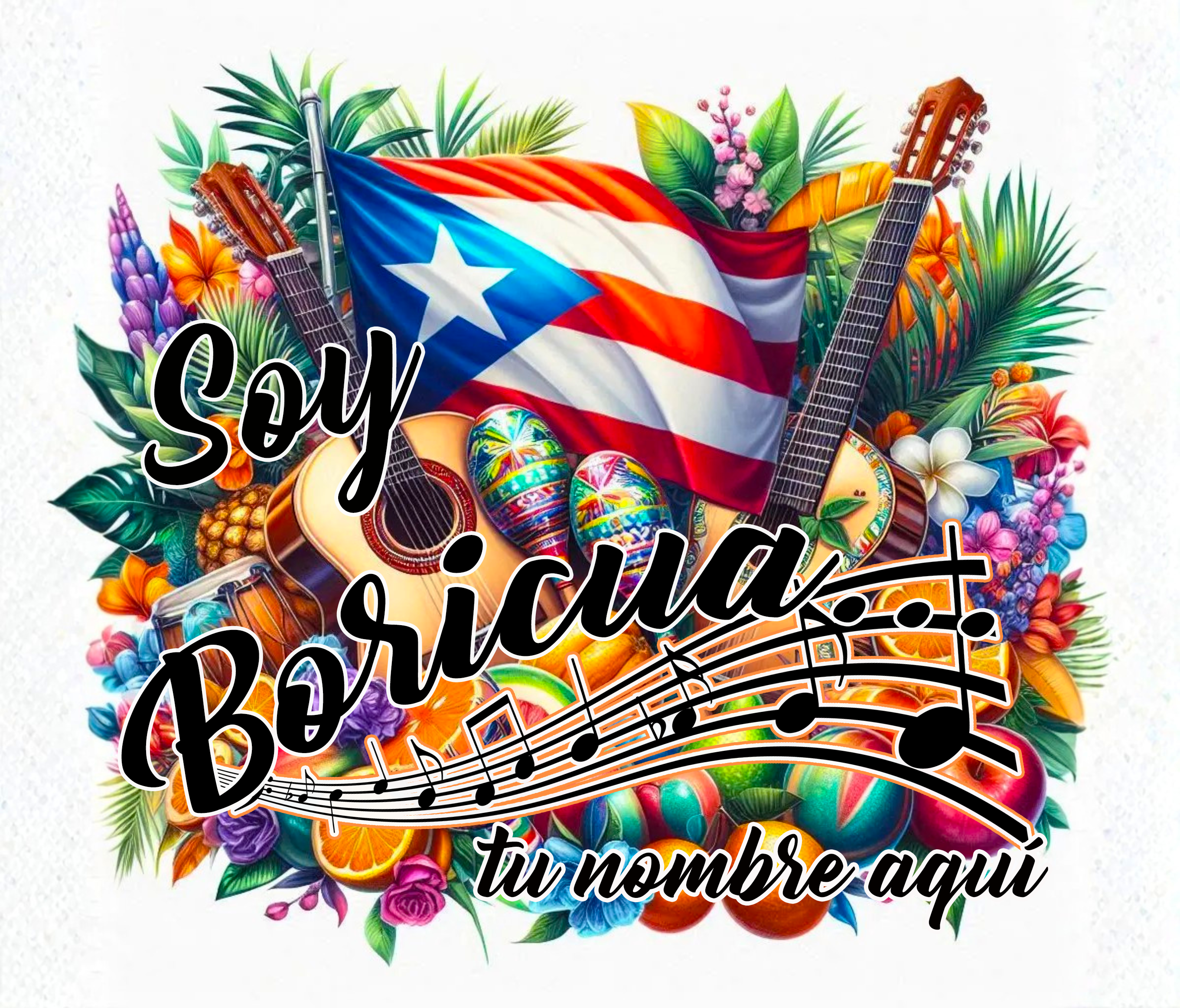 Botella de agua deportiva de Puerto Rico - Nueve estilos