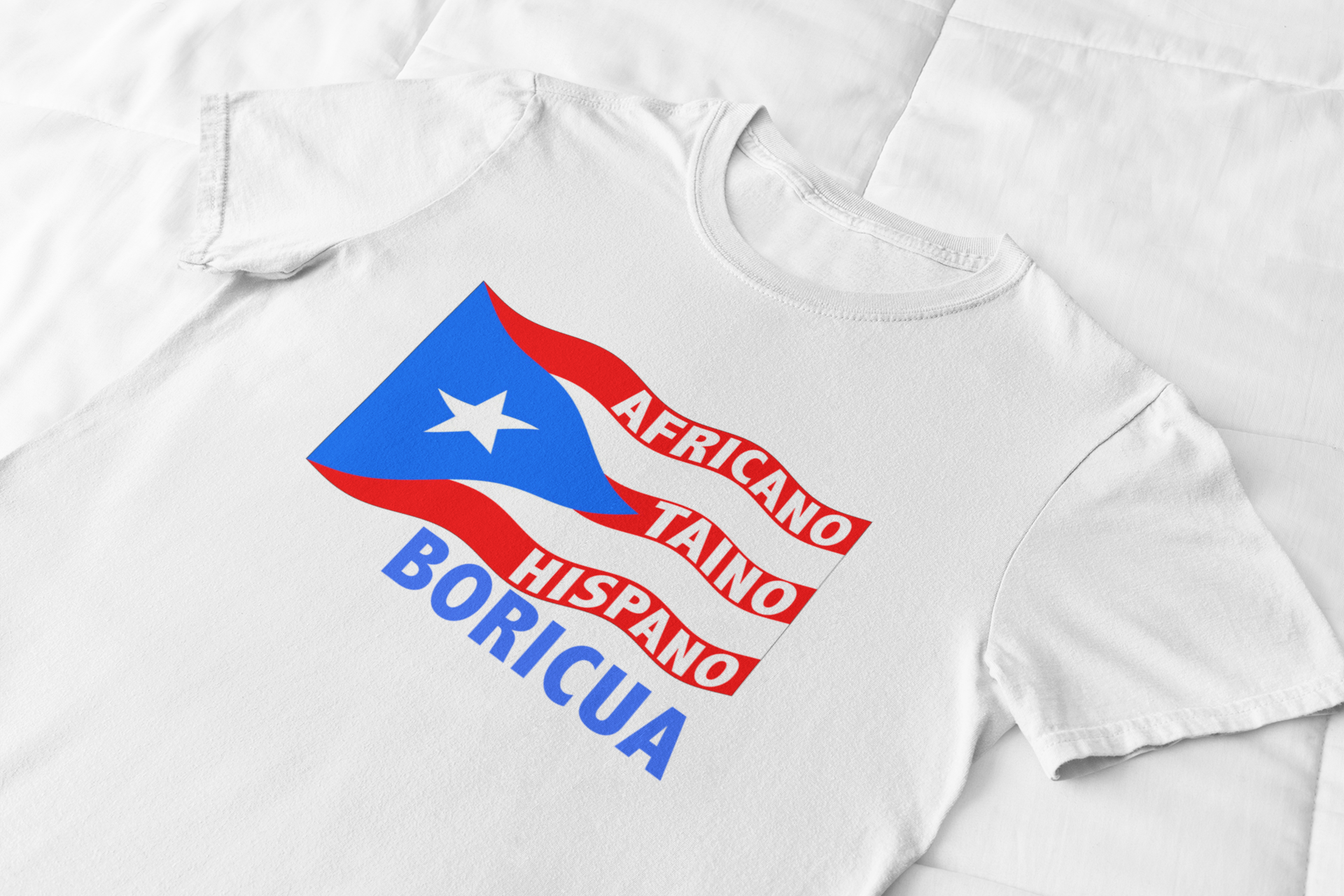Camiseta Africano-Taíno-Hispana