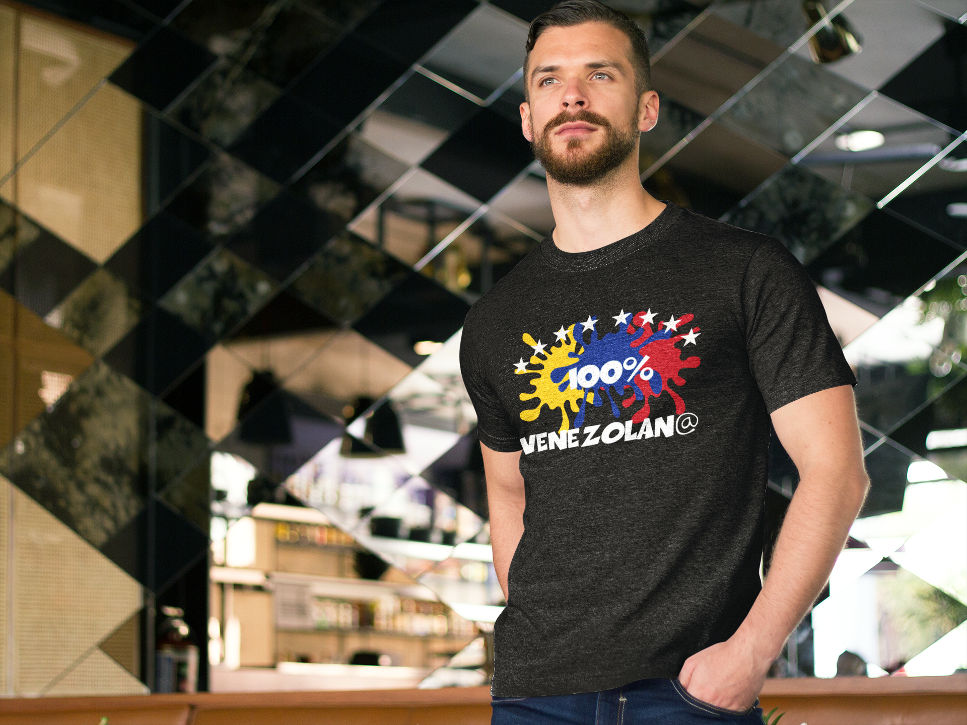 Camiseta 100 X 100% Venezolano