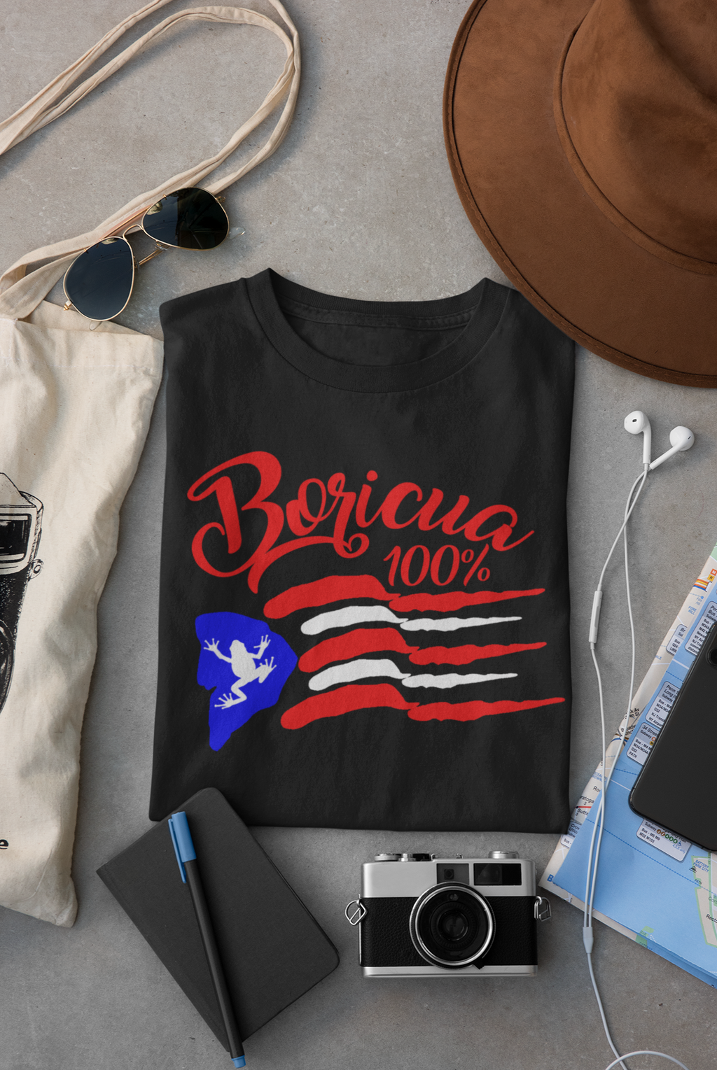 Boricua 100% Wavy Flag